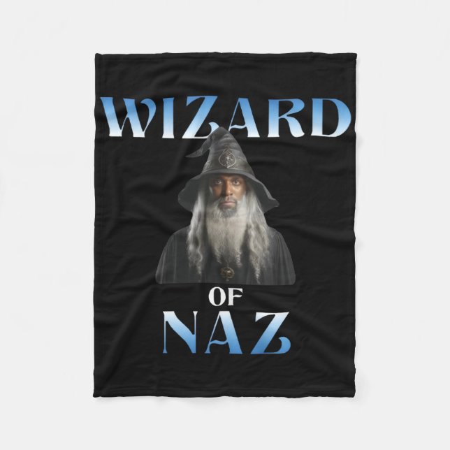 Naz Reid Wizard von Naz Fleecedecke (Vorderseite)