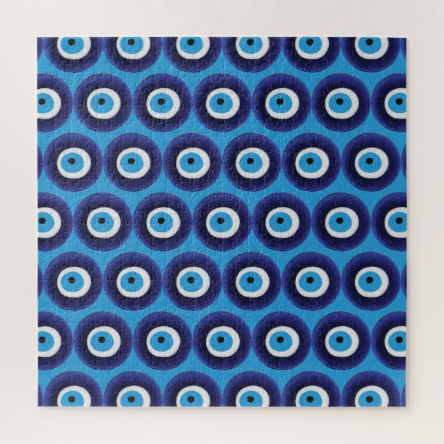 Nazar Evil Eye Protection Symbol (Vertikal)