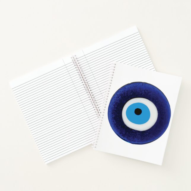 Nazar Evil Eye Protection Symbol Notizbuch (Innenseite)