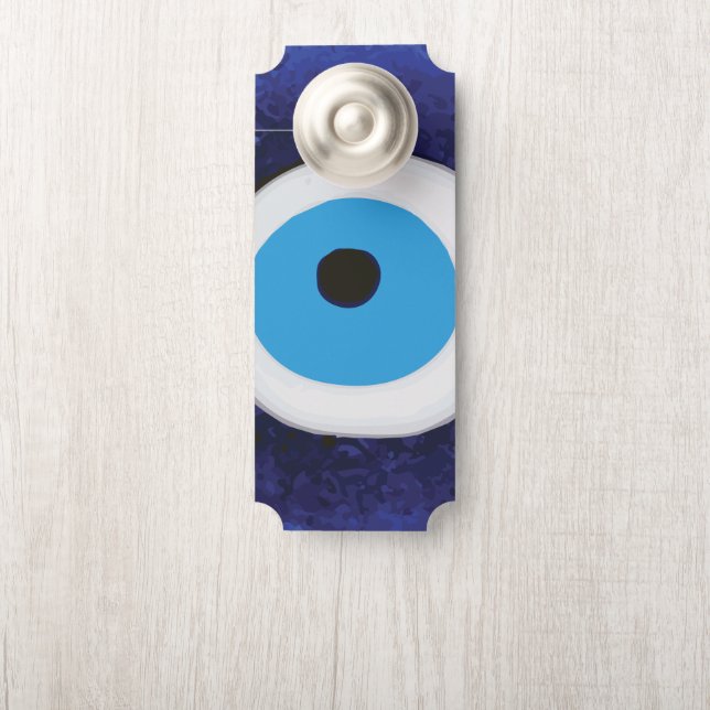 Nazar Evil Eye Protection Symbol Türanhänger (Auf Knauf)