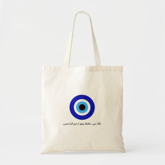 Nazar Evil Eye Protection Tote Bag Tragetasche (Vorne)