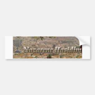 Nazaräer Hasidim Autoaufkleber