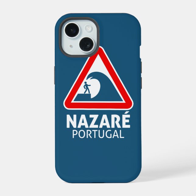 Nazare iPhone 15 Hülle (Rückseite)