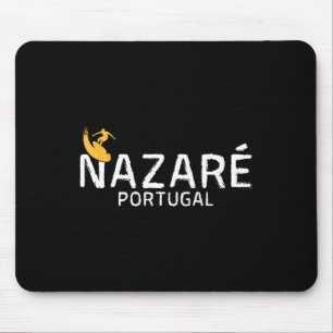 Nazaré Portugal - Surf-Urlaub  Mousepad