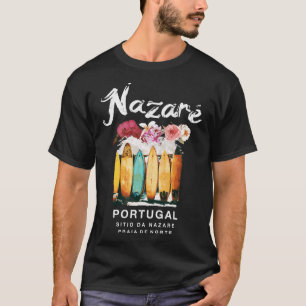 Nazare Portugal Surfing T-Shirt