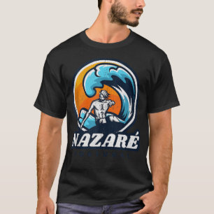 Nazare Portugal Surfing-Wettbewerb Vintage Surf S T-Shirt