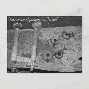 Nazarene Synagouge, Israel Postkarte