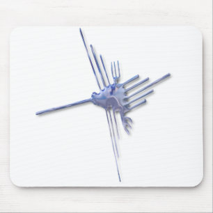 Nazca Hummingbird Glasmousepad Mousepad