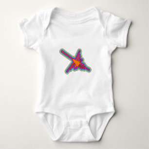 Nazca Hummingbird Peru Zeichnend Baby Strampler