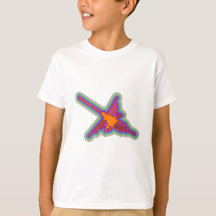 Nazca Hummingbird Peru Zeichnend T-Shirt