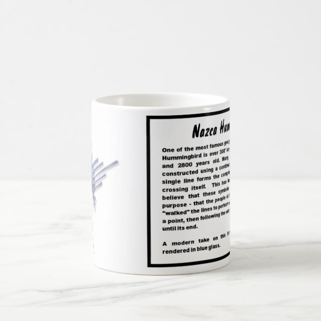 Nazca Hummingbird-Tasse Kaffeetasse (Mittel)