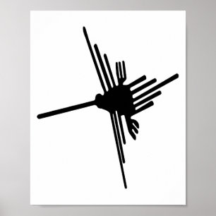 Nazca-Kolibri-Plakat Poster
