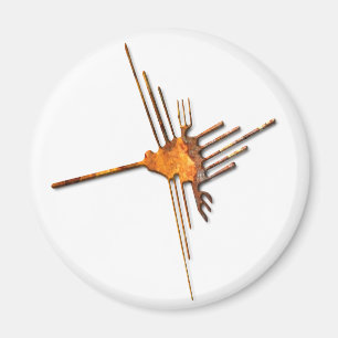 Nazca Kolibri-Rost Magnet