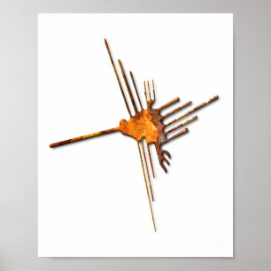 Nazca Kolibri Rostposter Poster