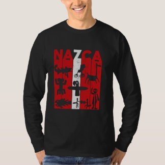 Nazca Lines Ancient Astronaut Südamerika Peru G T-Shirt