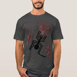 Nazca Lines Geoglyphen - Ancient Black Spider T-Shirt