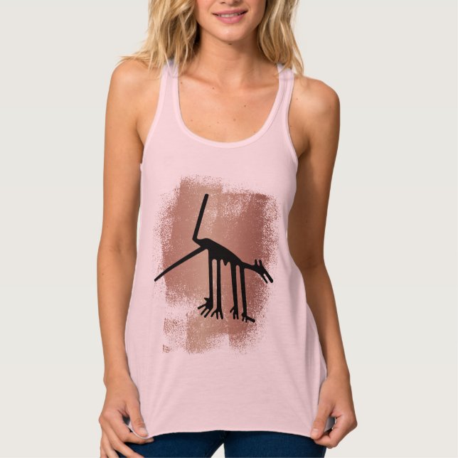 Nazca Lines Geoglyphs - Antike Tiere Tank Top (Vorderseite)