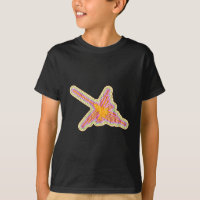Nazca Lines Hummingbird mit zerknittertem Papieref