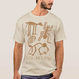 Nazca-Linien, Peru Außerirdische T-Shirt