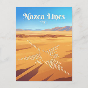 Nazca-Linien Peru Postkarte
