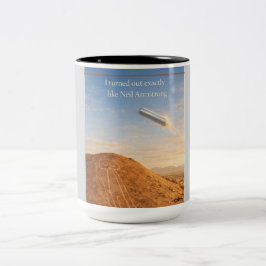 Nazca The astronaut Zweifarbige Tasse
