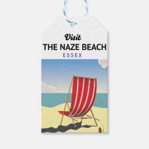 Naze Beach Essex Reiseplakat Geschenkanhänger