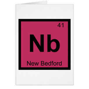Nb - New Bedford Massachusetts Chemie-Symbol
