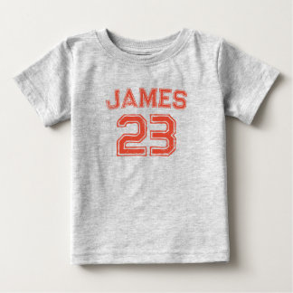 NBA Number 23 BASKETBALL | Costum name Baby T-shirt