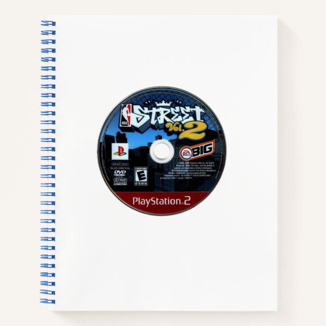 NBA Street Spiral Hardcover Carnet (Devant)