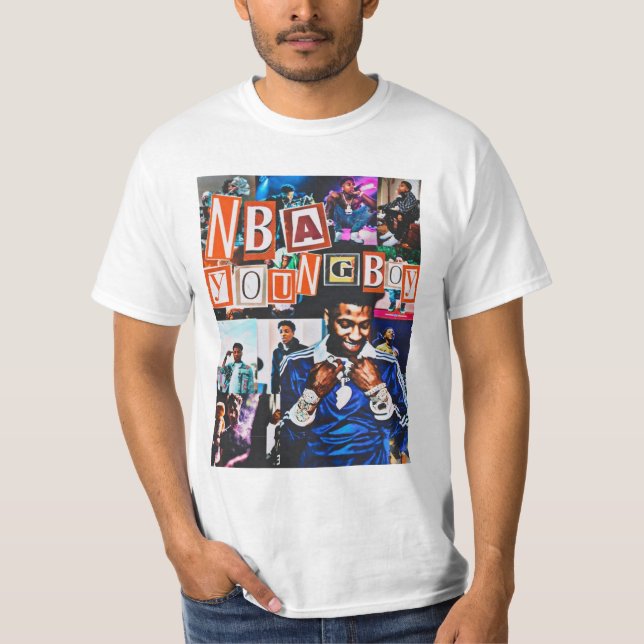 Nba youngboy Retro T-Shirt (Vorderseite)