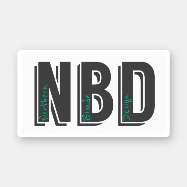 NBD-Logo-Aufkleber Aufkleber