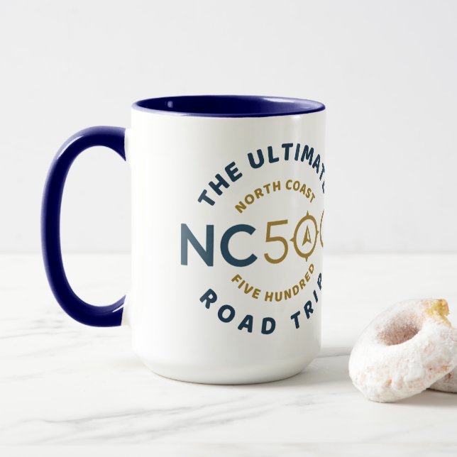 NC 500-Route Tasse (Mit Donut)