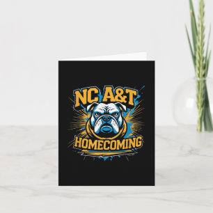 NC A&amp;t Univ Homecoming Graphic Karte
