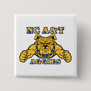 NC A&T Aggies   Aggie Bulldog Button