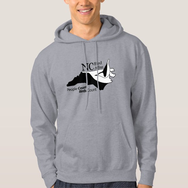 NC Bird Atlas Hooded Sweatshirt (Vorderseite)