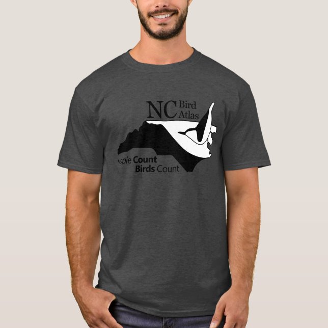 NC Bird Atlas - TShirt (Vorderseite)