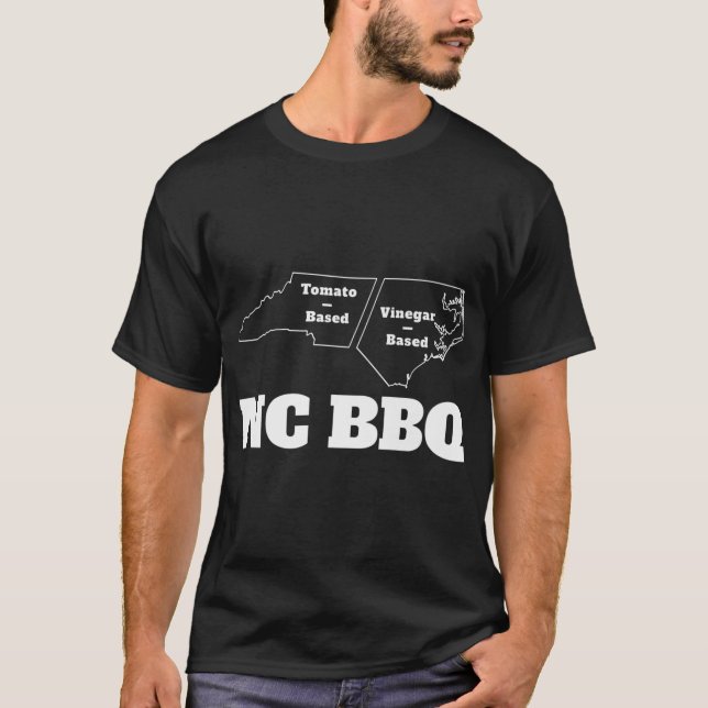NC GRILLEN Shirt Vinegar Sauce T-Shirt Barbecue Ge (Vorderseite)