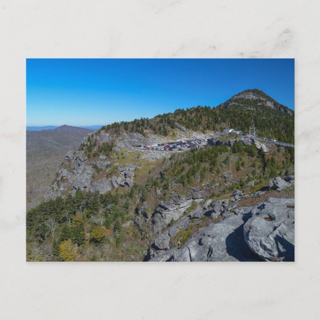 NC Landschaftlicher Großvater Bergansicht Foto Postkarte (Vorderseite)