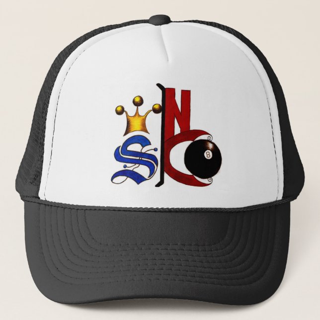 NC Sk8! Truckerkappe (Vorderseite)