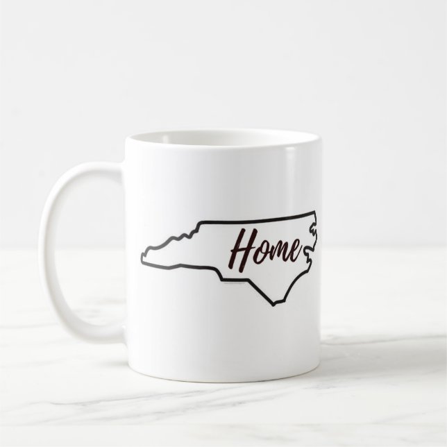 Nc-Staats-Zuhause-Tasse Kaffeetasse (Links)