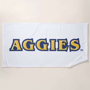 NCA&T Staat University Aggies Wordmark Strandtuch