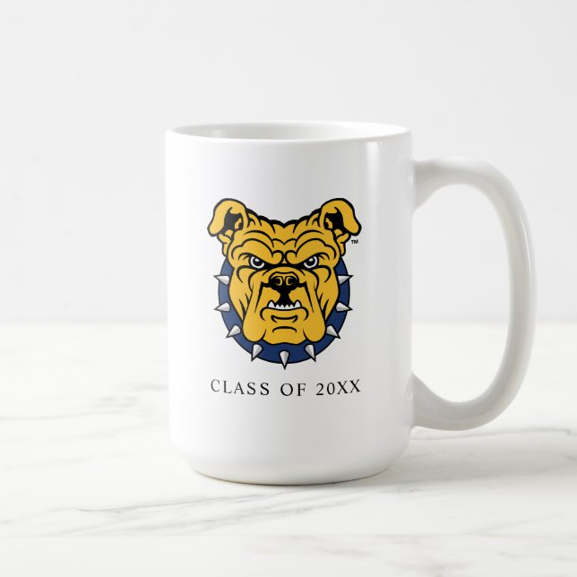 NCA&T Staat University | Bulldog Face Kaffeetasse (Rechts)