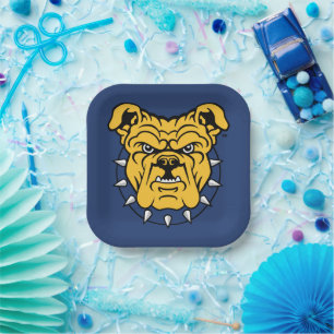 NCA&T Staat University   Bulldog Face Pappteller
