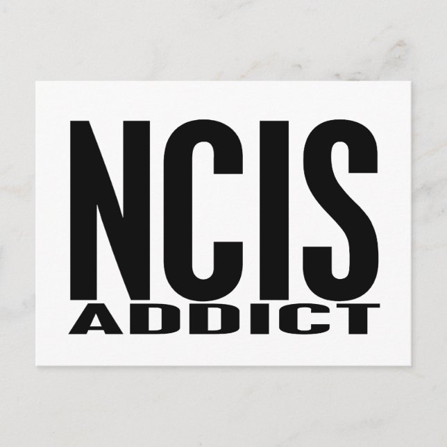 NCIS Addict Postkarte (Vorderseite)