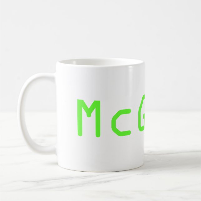 NCIS Fernsehshow-Tasse McGeek Kaffeetasse (Links)