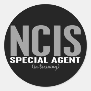 NCIS-Sonderbeauftragter Agent für Ausbildung 1 Runder Aufkleber