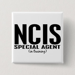 NCIS spezieller Agent in Training 1 Button