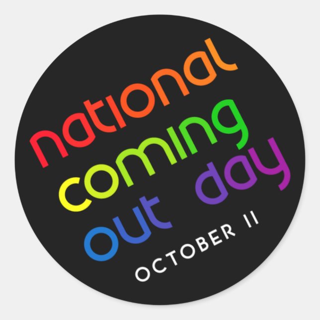 NCOD-Aufsticker Runder Aufkleber (Vorderseite)