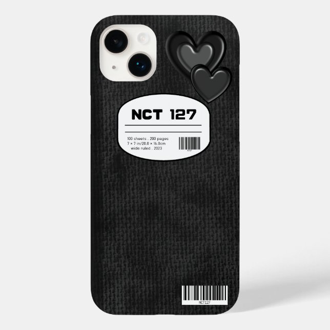 NCT 127 Inspiriert Notebook-Abdeckung iPhone Case (Rückseite)