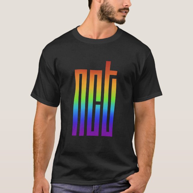 NCT-Rainbow-Logo T-Shirt (Vorderseite)